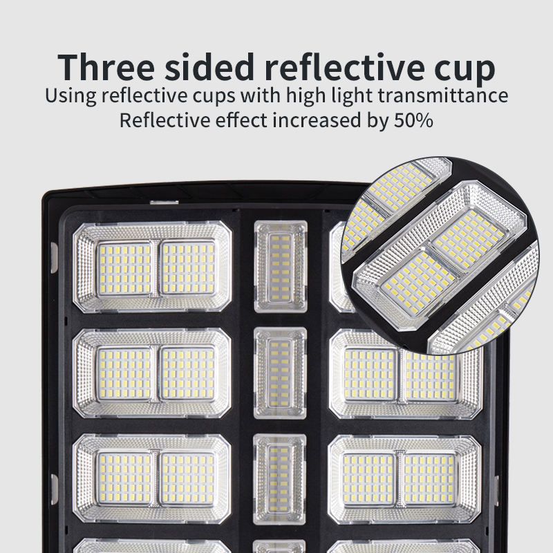 12000w Solar Street Lights Outdoor - Solar Lights Outdoor Waterproof Motion Sensor, 7000K Commercial Parking Lot Lights Dusk to Dawn, LED Street Lights Solar Powered Heavy Duty for Yard, Outside