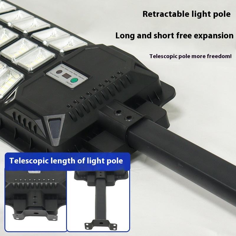 2000W Commercial Solar Street Lights Outdoor Dusk to Dawn Super Bright Aluminium